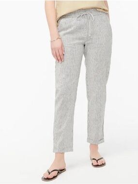 NWT Linen drawstring pants J. Crew Factory 00